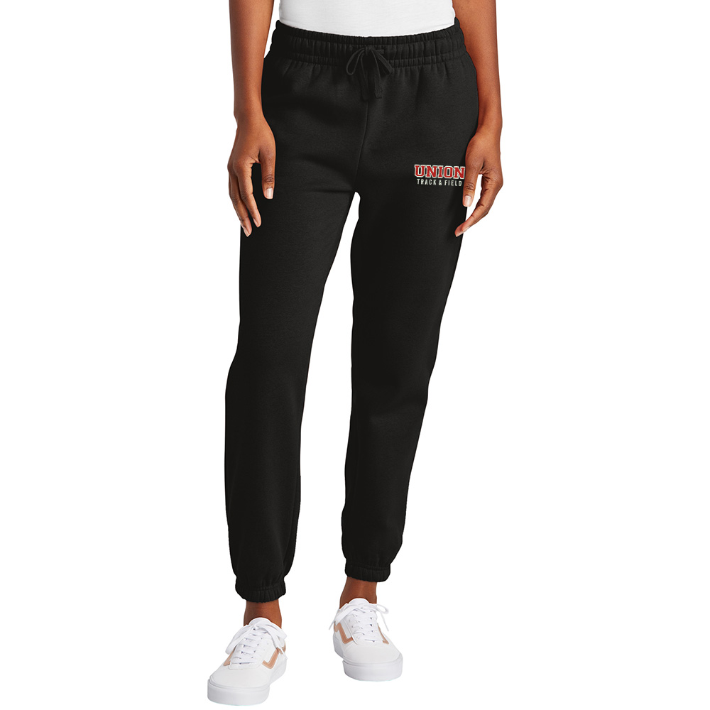 Union MS Track Field Women VIT Fleece Sweatpant-Black