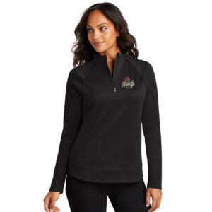 Union Golf Sport-TekMen Phenom Full-Zip Hoodie-Black