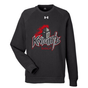 Union Golf Under Armour UA Rival Fleece Crewneck Sweatshirt Adult-Black