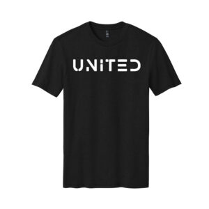 United Soccer Unisex Perfect Blend Crew Tee-Black