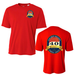 USS San Jacinto Adult Cooling Performance Tshirt-Scarlet