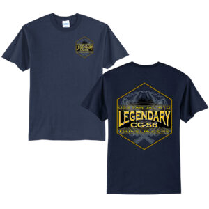 USS San Jacinto Unisex Short Sleeve Tee-Navy