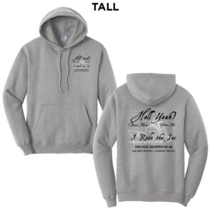 USS San Jacinto Tall Fleece Hooded Sweatshirt-Athletic Heather