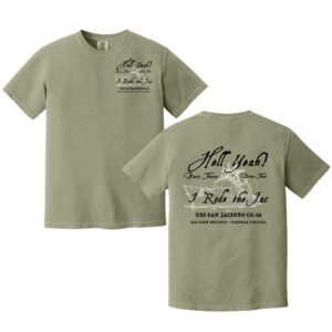 USS San Jacinto Unisex Comfort Colors Pigment Dyed Short Sleeve Shirt-Sandstone