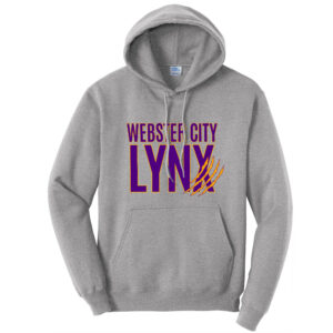 WC Lynx Unisex Fleece Hooded Sweatshirt-Athletic heather