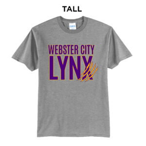 WC Lynx Tall Cotton Short Sleeve Tee-Athletic Heather