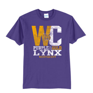 WC Lynx Tall Basic Short Sleeve Tee-Purple