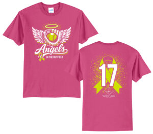 Angels In The Outfield Unisex Short Sleeve Tee-Sangria