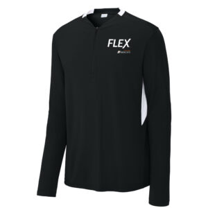 Airrosti Rehab Sport-Tek Club 1/4-Zip Pullover Men-Black/White