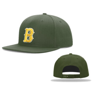Bett Baseball Club Richardson Pinch Front Structured Snapback-Army Olive