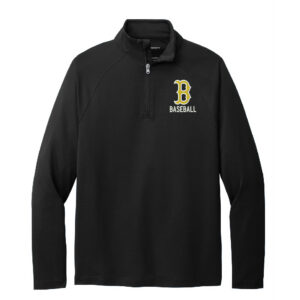 Bett Baseball Club Port Authority C-FREE Cypress 1/4-Zip pullover Men-Black