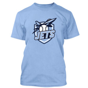 BPV Jets BB Unisex Short Sleeve Tee-Carolina Blue