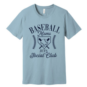 BPV Jets BB Unisex Bella and Canvas Short Sleeve Tee-Light Blue