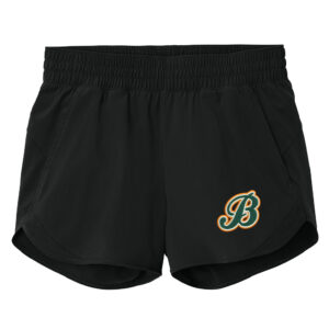 Barnstormers Rockers SB Sport-Tek Women’s Repeat Swift Short-Black