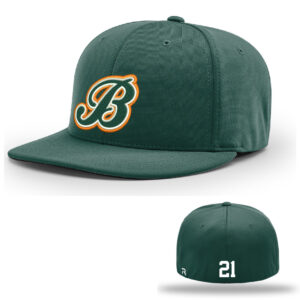 Barnstormers Rockers SB Richardson Pulse Flexfit Cap Solid-Dark Green