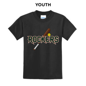 Barnstormers Rockers SB Youth Short Sleeve Tee-Black
