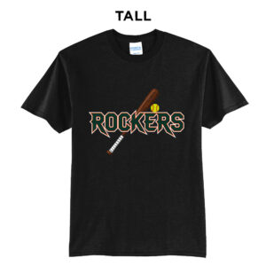 Barnstormers Rockers SB Tall Short Sleeve Tee-Black