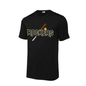 Barnstormers Rockers SB Sport-Tek Men Posi-UV short Sleeve Tee-Black