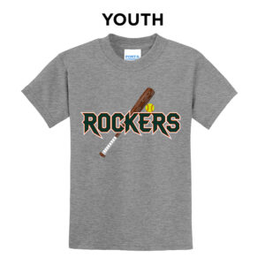 Barnstormers Rockers SB Youth Short Sleeve Tee-Athletic heather