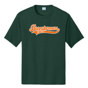 Barnstormers Rockers SB Port Company Essential Performance Tee Men-Dark Green