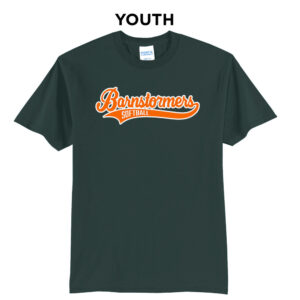 Barnstormers Rockers SB Youth Short Sleeve Tee-Dark Green