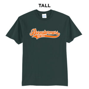 Barnstormers Rockers SB Tall Short Sleeve Tee-Dark Green