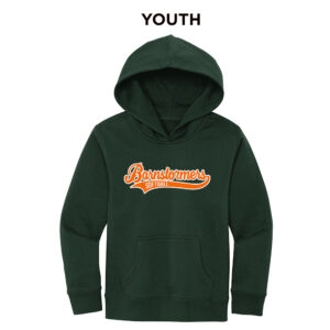 Barnstormers Rockers SB District YOUTH V.I.T. Fleece Hoodie-Forest Green