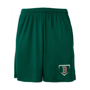 Boone Baseball A4 Cooling Shorts with Pockets Men-Forest