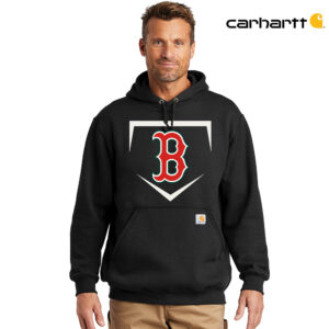 Boone Baseball Carhartt Midweight Hooded Sweatshirt-Black
