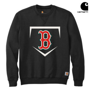 Boone Baseball Carhartt Men Midweight Crewneck Sweatshirt-Black