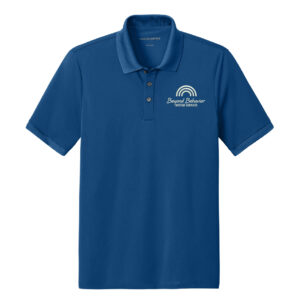 Beyond Behavior Mercer Mettle Men Everyday Performance Polo-True Blue