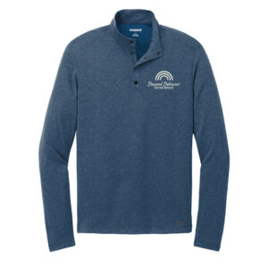 Beyond Behavior OGIO Command 1/4-Snap long sleeve Men-Spar Blue