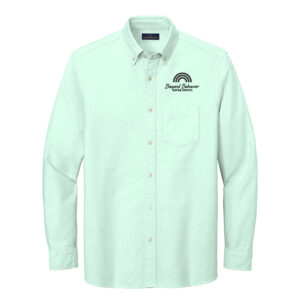 Beyond Behavior Brooks Brothers Men Casual Oxford Cloth Shirt-Soft Mint