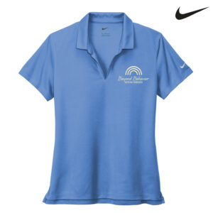 Beyond Behavior Nike Ladies Dri-FIT Micro Pique 2.0 Polo-Valor Blue