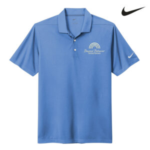 Beyond Behavior Nike Dri-FIT Micro Pique 2.0 Polo Men-Valor Blue