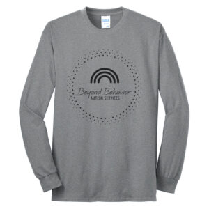 Beyond Behavior Unisex Cotton Long Sleeve Tee-Athletic Heather