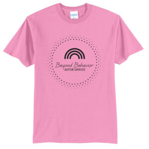 Beyond Behavior Unisex Short Sleeve Tee-Candy Pink