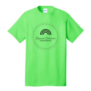 Beyond Behavior Unisex Short Sleeve Tee-Neon Green