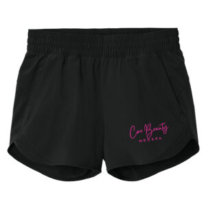 Core Beauty Sport-Tek Women’s Repeat Swift Short-Black