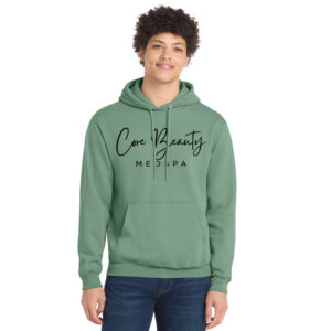 Core Beauty Unisex Classic Core weight Cozy Pullover Hooded Sweatshirt-Laurel Green