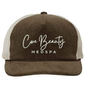 Core Beauty Richardson Troutdale Corduroy Cap – Split Color-Brown Sand