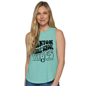 Clinton MS LAT Women’s Relaxed Fine Jersey Tank-Saltwater