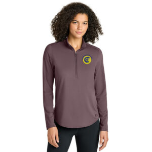 CNB OGIO Womens Regain 1/2 Zip-Ashen Plum