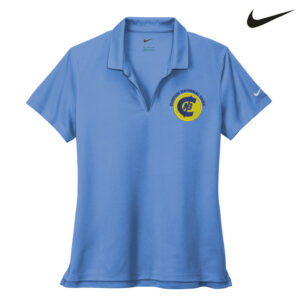 CNB Nike Ladies Dri-FIT Micro Pique 2.0 Polo-Valor Blue