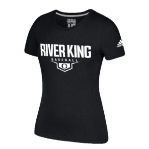 Clinton Baseball Adidas Go To Performance Women’s Short Sleeve Tee-Black