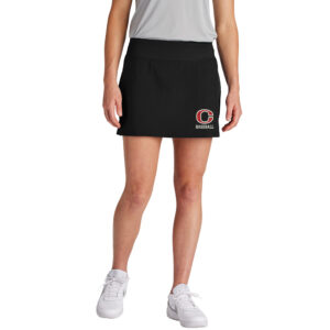 Clinton Baseball Sport-Tek Ladies Repeat Skort-Black