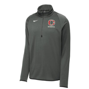 Clinton Baseball Nike Therma-FIT 1/4-Zip Fleece Men-Team Anthracite