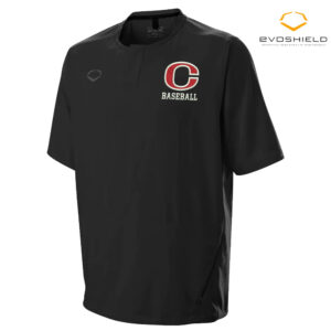 Clinton Baseball EvoShield YOUTH IMPAK short sleeve BP Jacket – Black