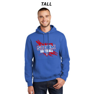 Storm Softball Tall Ultimate Pullover Hooded Sweatshirt-Royal