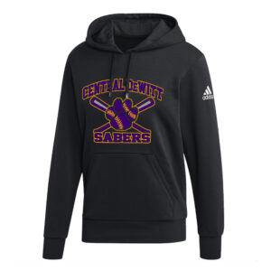 CD Baseball Adidas Fleece Hooded Sweatshirt- Black